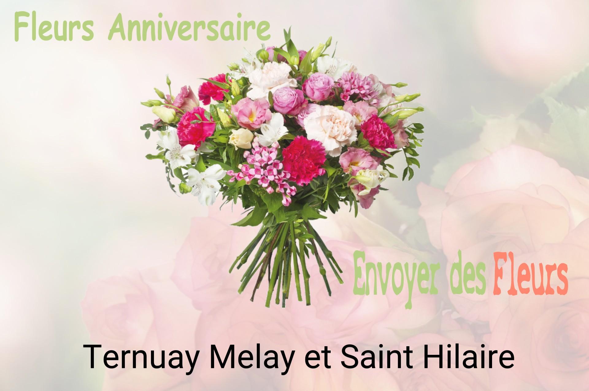 Bouquet de fleurs d’anniversaire livré à Ternuay-Melay-et-Saint-Hilaire