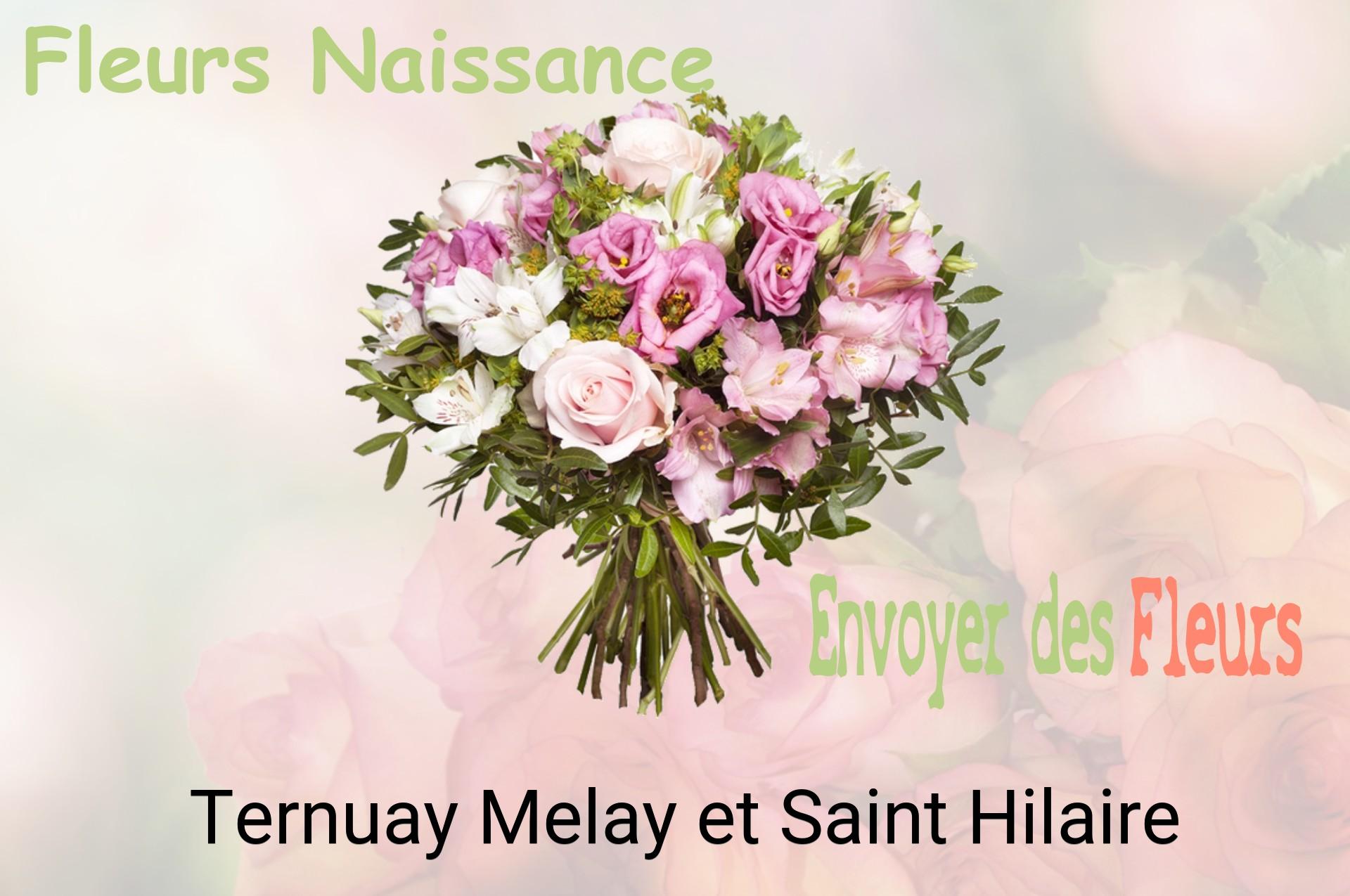 Bouquet de fleurs de naissance livré à Ternuay-Melay-et-Saint-Hilaire